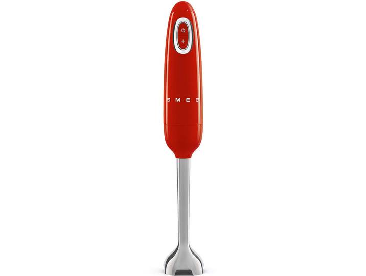Smeg Stabmixer-Set, Kirschrot, Metall, 5-teilig, 6.5x41.4x6.5 cm, Küchengeräte, Mixer