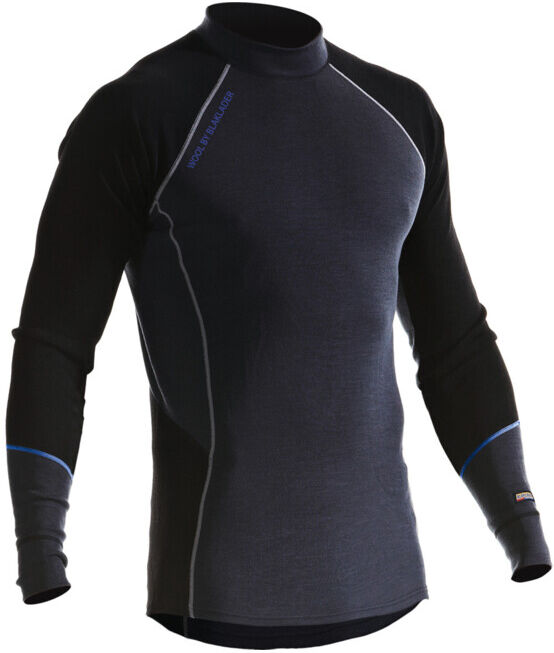 BLAKLÄDER Maillot thermique, gris/noir, taille unisexe : S (489717329699S)