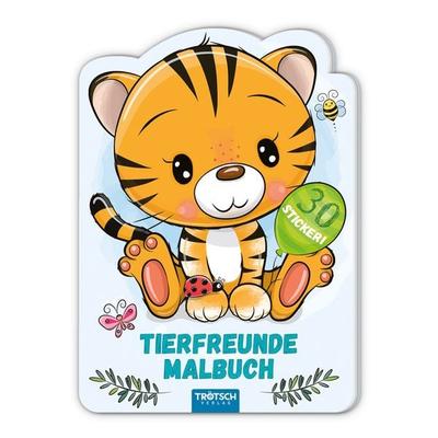 Trötsch Malbuch Tierfreunde-Malbuch, Taschenbuch von , Trötsch Verlag GmbH & Co. KG, 978-3-9880247-3-2