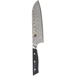 Miyabi Santoku Hibana, Küchenmesser, Schwarz, Grau, Silber