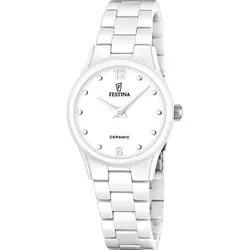 Festina Quarz Damen Keramik F20751/1 - weiß - 30.5mm