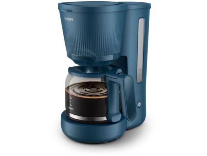 Philips - Cafetière Filtre Hd7411/70 Cafetière Bleue Série 3000, 1.25l, 1000w