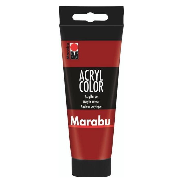 Marabu Künstler- Acrylfarbe Acryl Color rubinrot 100 ml (100 ml) (12010 050 038) Mindestbestellmenge: 6 Stück