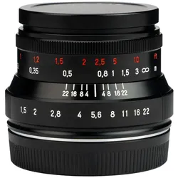 7artisans Festbrennweite 35 mm F1.2 Mark II (Nikon Z, APS-C / DX), Objektiv, Schwarz