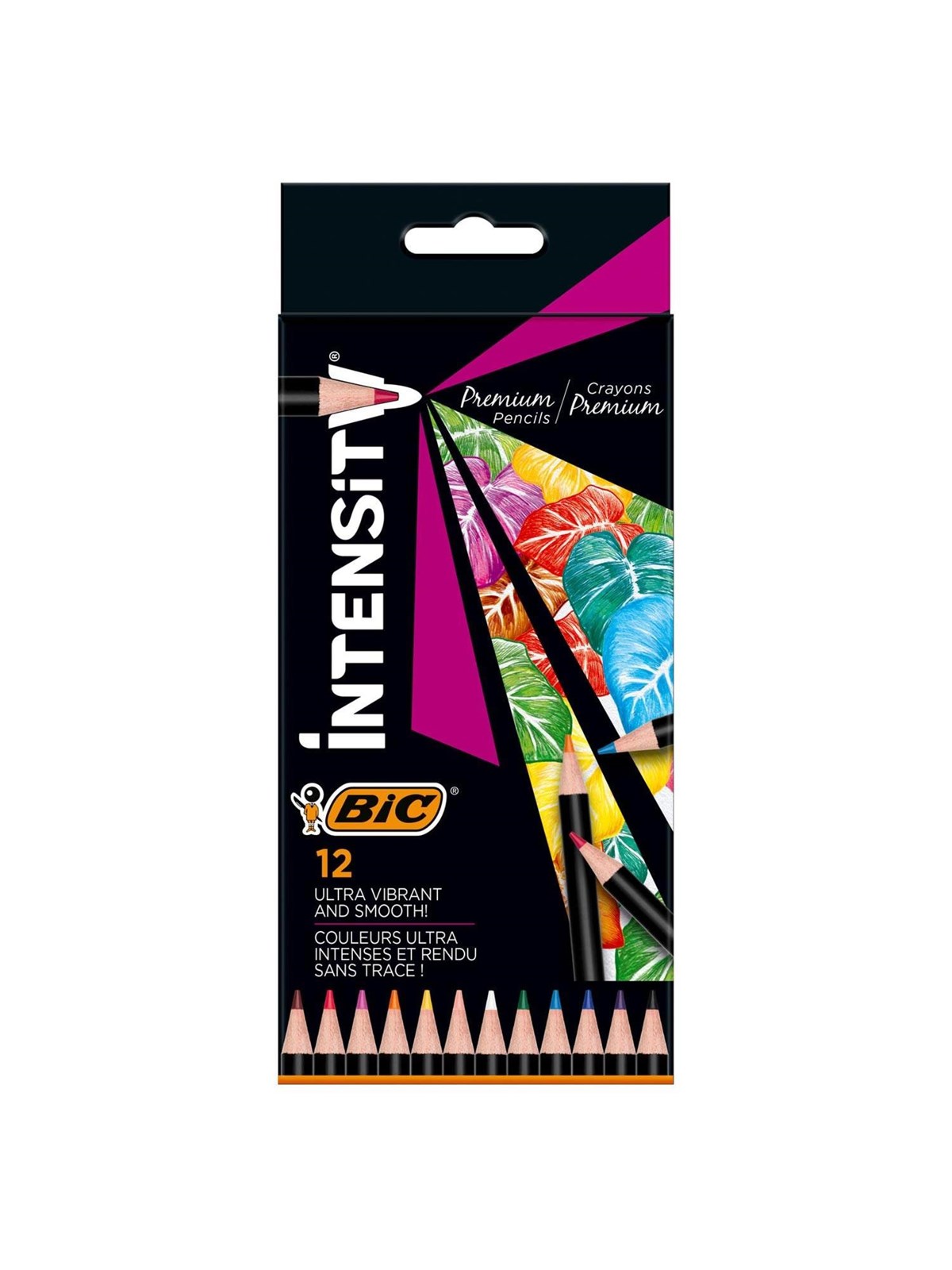 BIC Intensity Coloured Pencils 12 pcs.