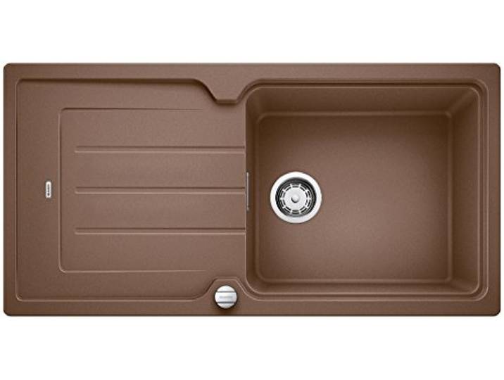 BLANCO 521853 Classic neo XL 6 S, Küchenspüle Granitspüle aus Silgranit Puradur, Muskat
