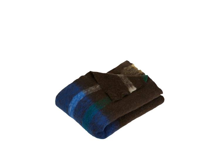 Hübsch Plaid graphique Marron/multicolore