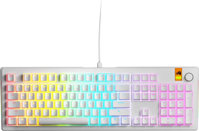 GLORIOUS GMMK 3 HE 100% Prebuilt Wired White - US