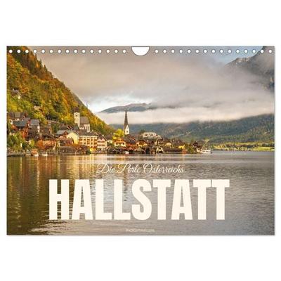 Hallstatt - Die Perle Österreichs (Wandkalender 2027 DIN A4 quer), CALVENDO Monatskalender