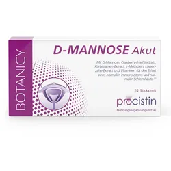 Botanicy D-MANNOSE Akut 12 St
