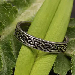 Drachensilber Keltischer Ring Schmuck Partnerring 925 Sterlingsilber Damen Herren Freundschaft Bandring 68 - Silber