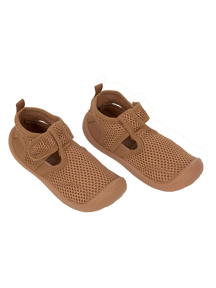 Lässig Badeschuhe in Hellbraun - 24