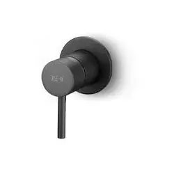 JEE-O Slimline Unterputz- Brausearmatur, kleine Rosette, schwarz strukturiert, 800-2403 800-2403