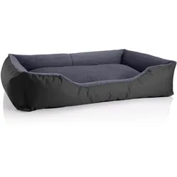BedDog Hundebett TEDDY Hundesofa waschbares Hundebett mit Rand Hundekissen
