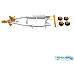 ModelPrint 3D-Bausätze Bootstrailer 2achs 66mm 3D-129a