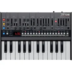 Roland JX-08 Sound Module, Synthesizer, Schwarz, Grau
