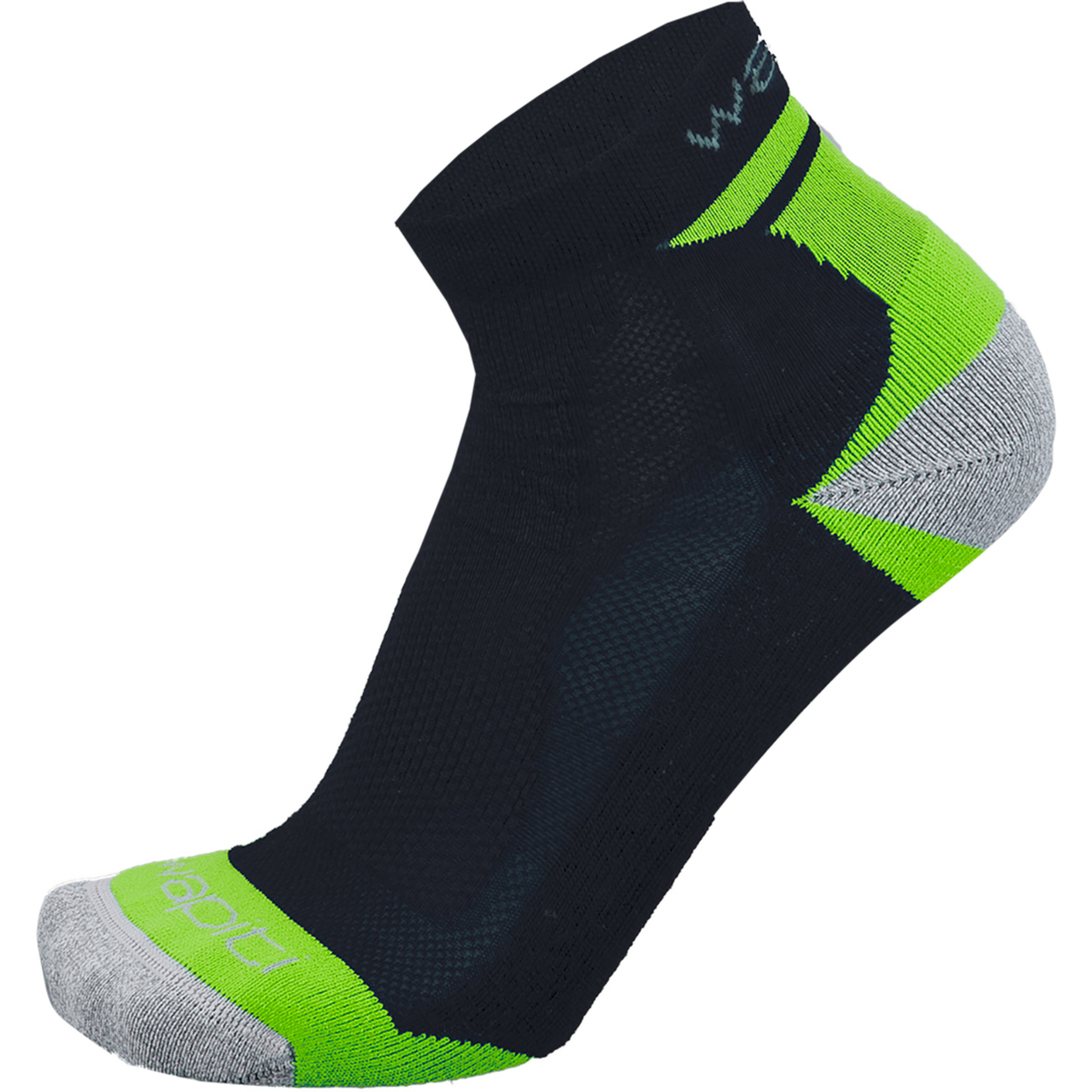 Wapiti Bike B04 Fahrradsocken schwarz Größe 42 Mountainbike | Rennrad | Gravel Atmungsaktiv Merinowolle