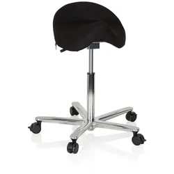 hjh OFFICE Sattelhocker MOVE-TEC 3D PRO I Stoff