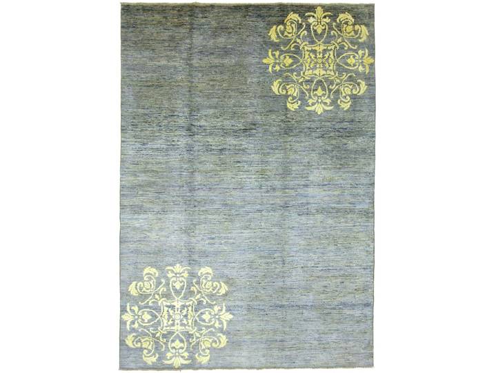 Mahra Teppich 208x297 Handgeknüpft Modern Orientteppich Designteppich Wolle