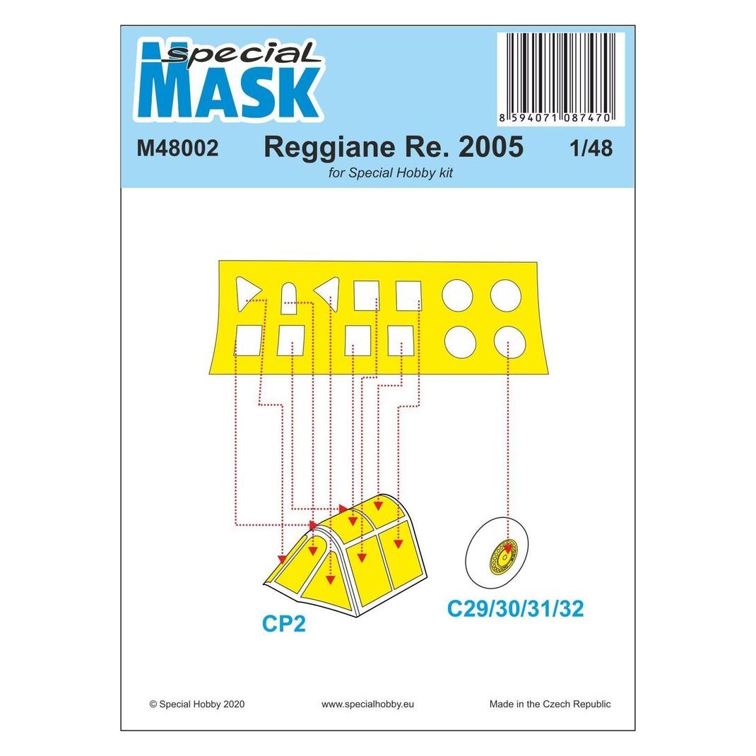 Special Hobby Reggiane Re.2005 Mask (100-M48002)