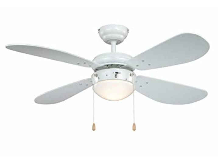 Vaxcel Fans Ventilateur de plafond Blanc FN43311