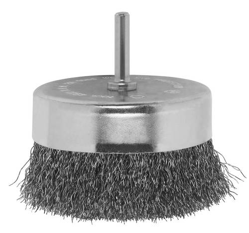 Bosch Accessories Topfbürsten für Bohrmaschinen - Gewellter Draht, 80mm Durchmesser = 80mm Schaft-Ø 6mm 2609256520 1St.