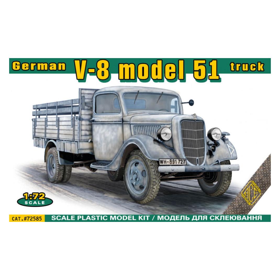 Ace V-8 model 51 German truck (ACE72585)