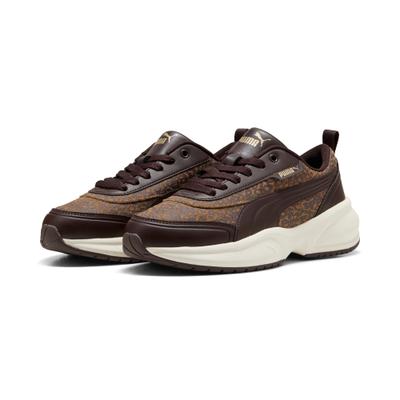 Sneaker PUMA "CILIA 2 MODE FELINE", Damen, Gr. 41, Textil, braun (soft taupe, chocolate fondue), Synthetik, Schuhe Sneaker