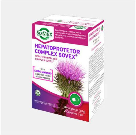 SOVEX® HEPATOPROTETOR COMPLEX SOVEX 60 CAPSULAS