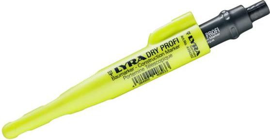 Lyra Dry Profi V10 markeerstift voor diepe gaten