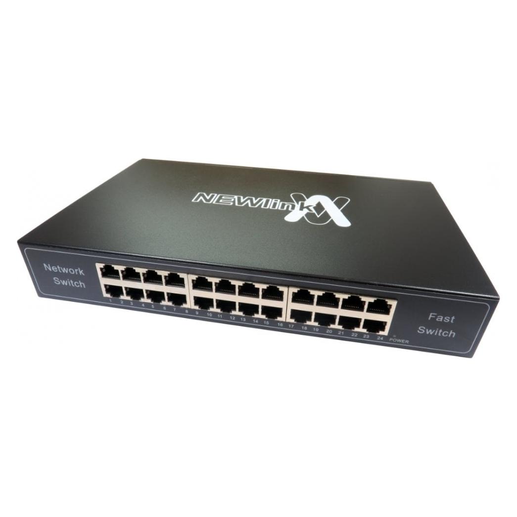 Cables Direct NEWLINK 24 PORT 10/100 E SWITCH (24 Ports) (NLHUB-24FE)
