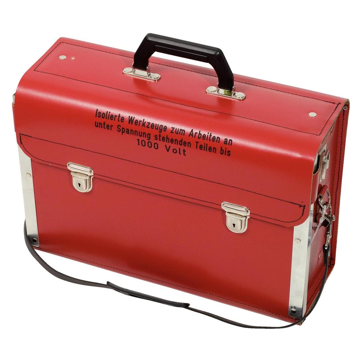 KS Tools Werkzeugkoffer, leer, Leder (40 Teile) (117.1830-99)