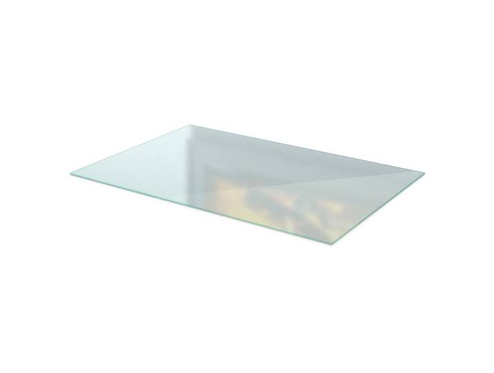 GLASBODENPLATTE für Kaminofen 60x40 cm – Milchglas Optik