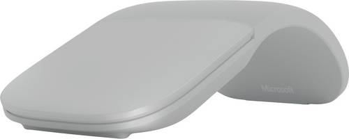 Microsoft Surface Arc Maus Bluetooth Optisch Hellgrau 2 Tasten 1000 dpi