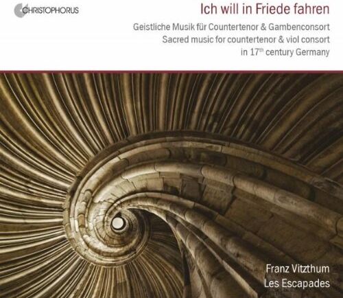 Franz Vitzthum - Ich will in Friede Fahren. Geistliche Musik für Countertenor & Gambenconsort - Preis vom 09.10.2026 07:28:09 h