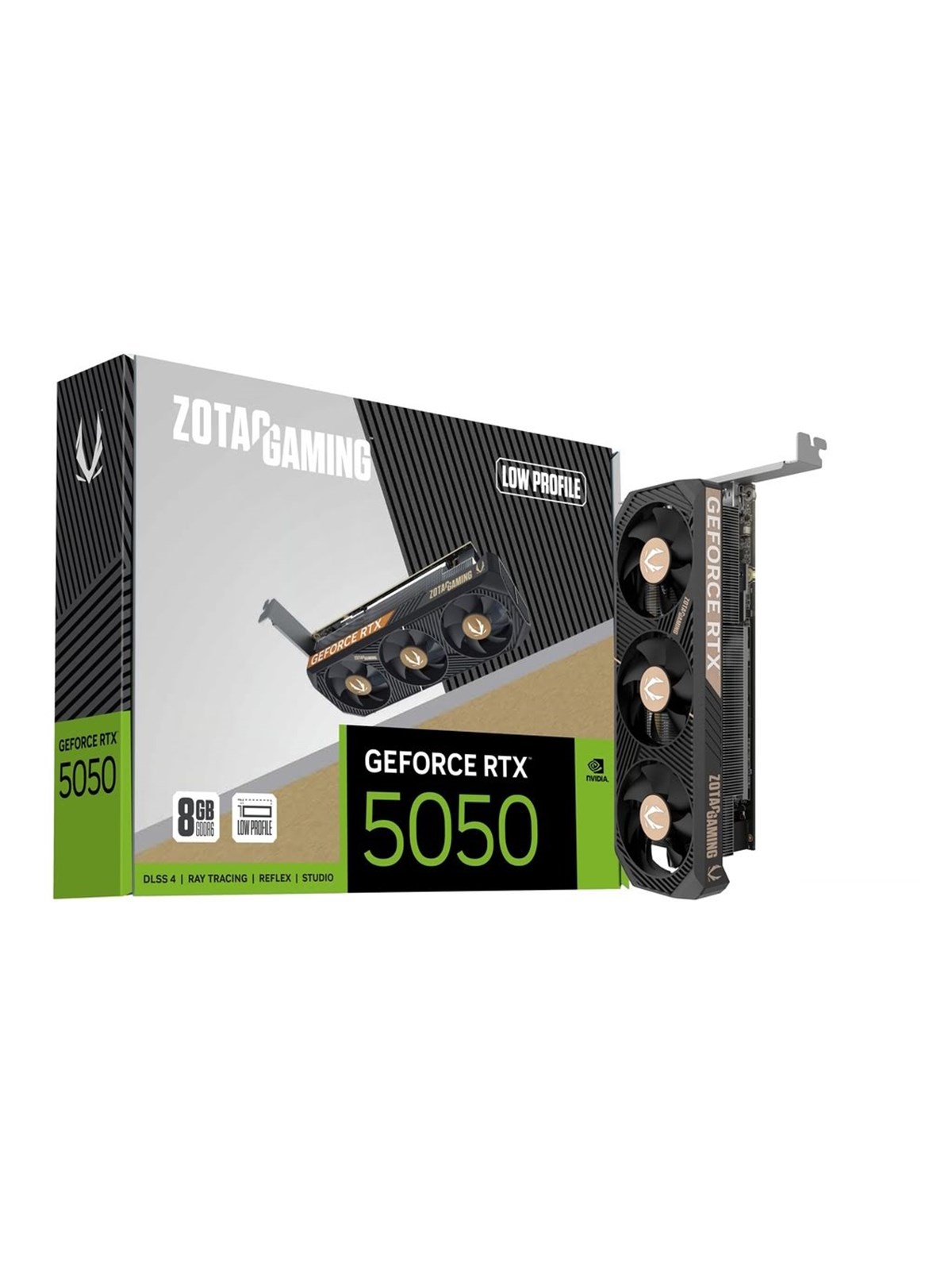 ZOTAC GeForce RTX 5050 Low Profile - 8GB GDDR6 RAM - Grafikkarte