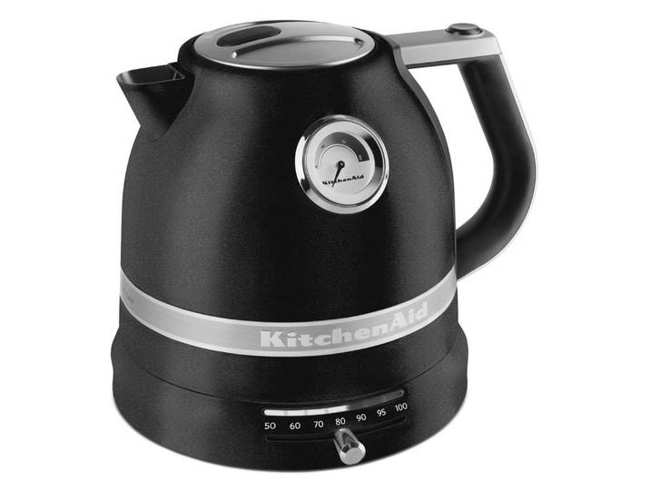 KitchenAid Wasserkocher 5KEK1522EBK Gusseisen Schwarz, 1,5 l, 2400 W