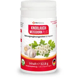 Knoblauch Weissdorn Plus Primedical 60 ST