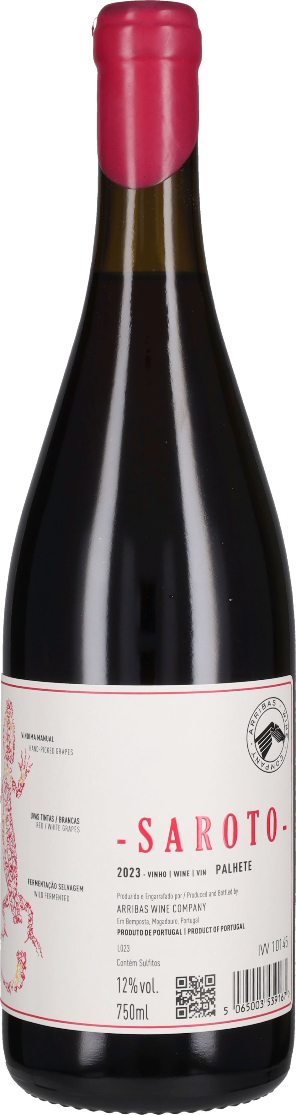 Palhete Rosato 'Saroto' Arribas Wine Company 2023