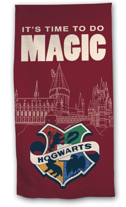 Harry Potter Strandlaken Time for Magic B/D: 70 x 140 cm
