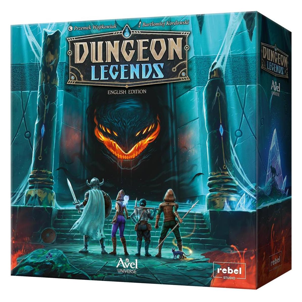 Asmodée Dungeon Legends (1 - 4 Spieler) (REBREDUN01EN)