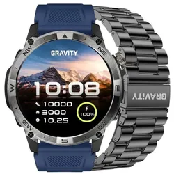 Gravity Smartwatch-Armband + Armband, Uhrenarmband, Schwarz