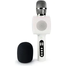 Bigben Party Karaoke Mikrofon LED + Bluetooth - Wei