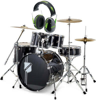 Millenium Focus 22 Drum Bundle Black Noir