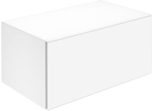 Keuco X-Line Sideboard 33126180000 80x40x49cm, Dekor cashmere matt, Glas cashmere klar