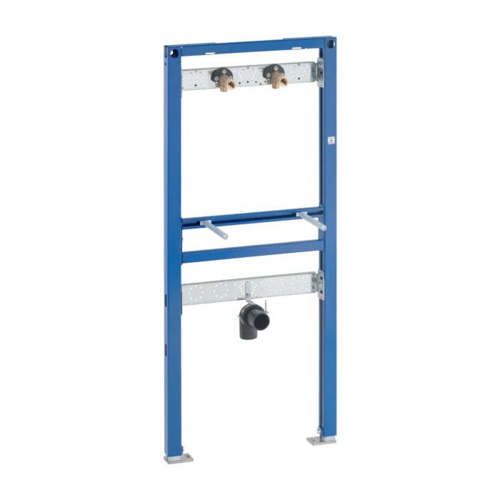 Geberit Duofix Waschtisch Element 111437001 Bauhöhe 112 - 130 cm, für Aufputz-Wandarmatur