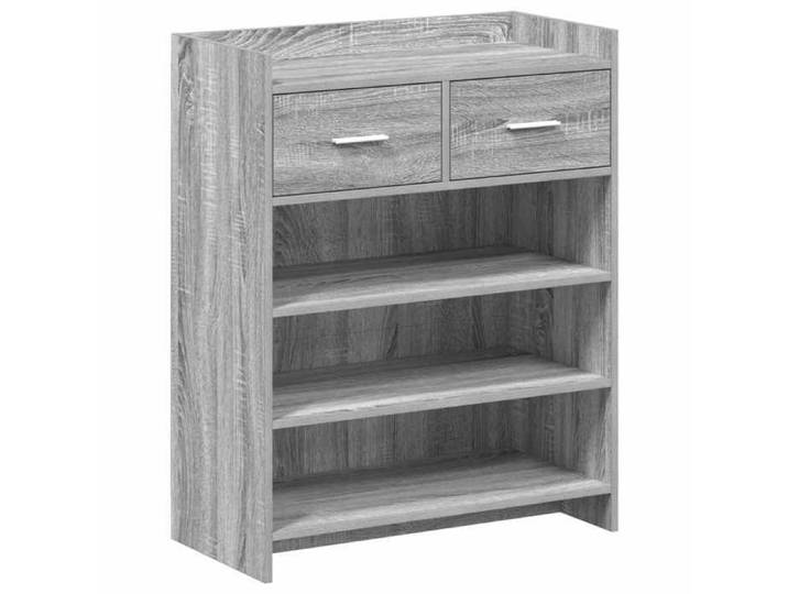 Cabinet à chaussures(bonne ventilation) - Meuble d Entrée Couloir - avec tiroir Sonoma gris 73 5x36x92 cm ecy20l
