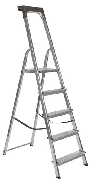 Escalo Trapladder Aluminium 4 Treden Euro Step