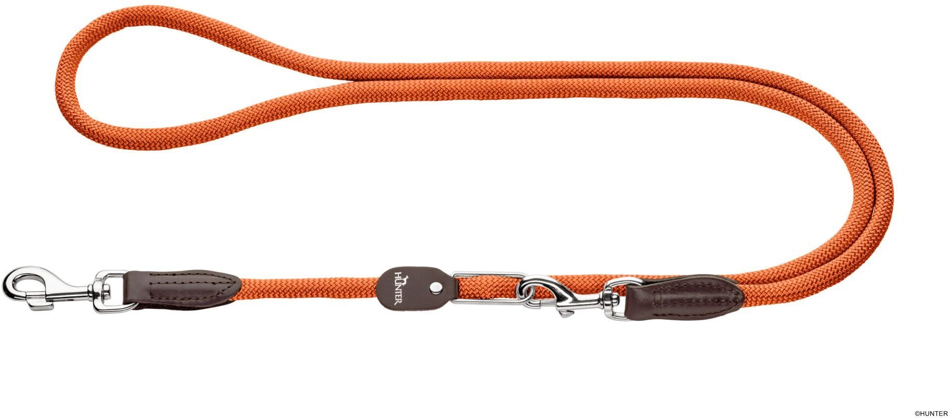 DOG SPORT HUNTER Vario-Leine Freestyle 10/200, orange