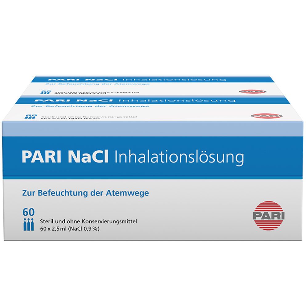 Pari NaCl Inhalationslösung Ampullen 120x2,5 ml